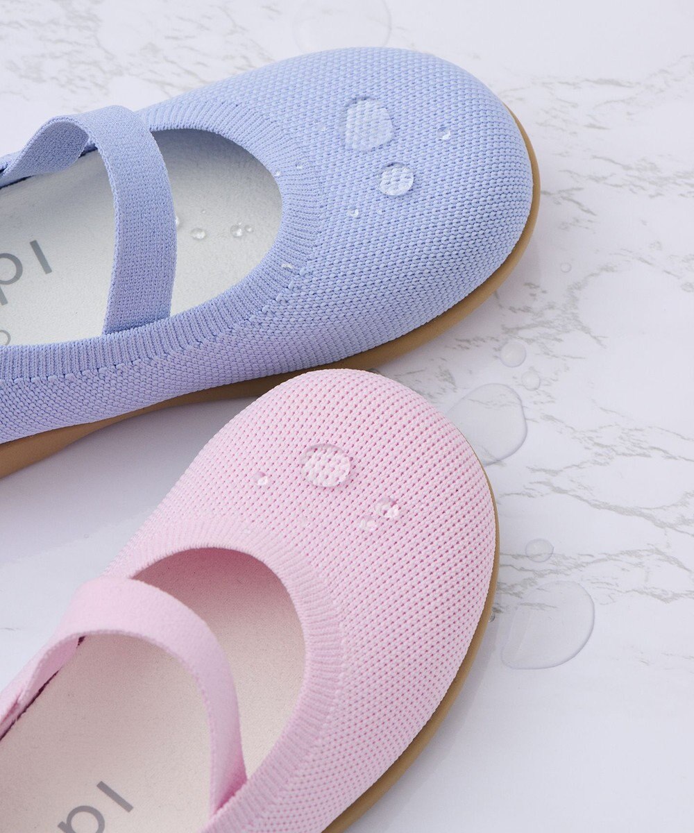 steppi “撥水＆洗えるニットシューズ” KIDS ストラップ シューズ 