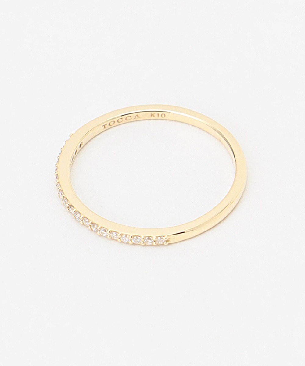 TOCCA 【WEB限定】LUCE RING K10 ダイヤモンド 指輪 