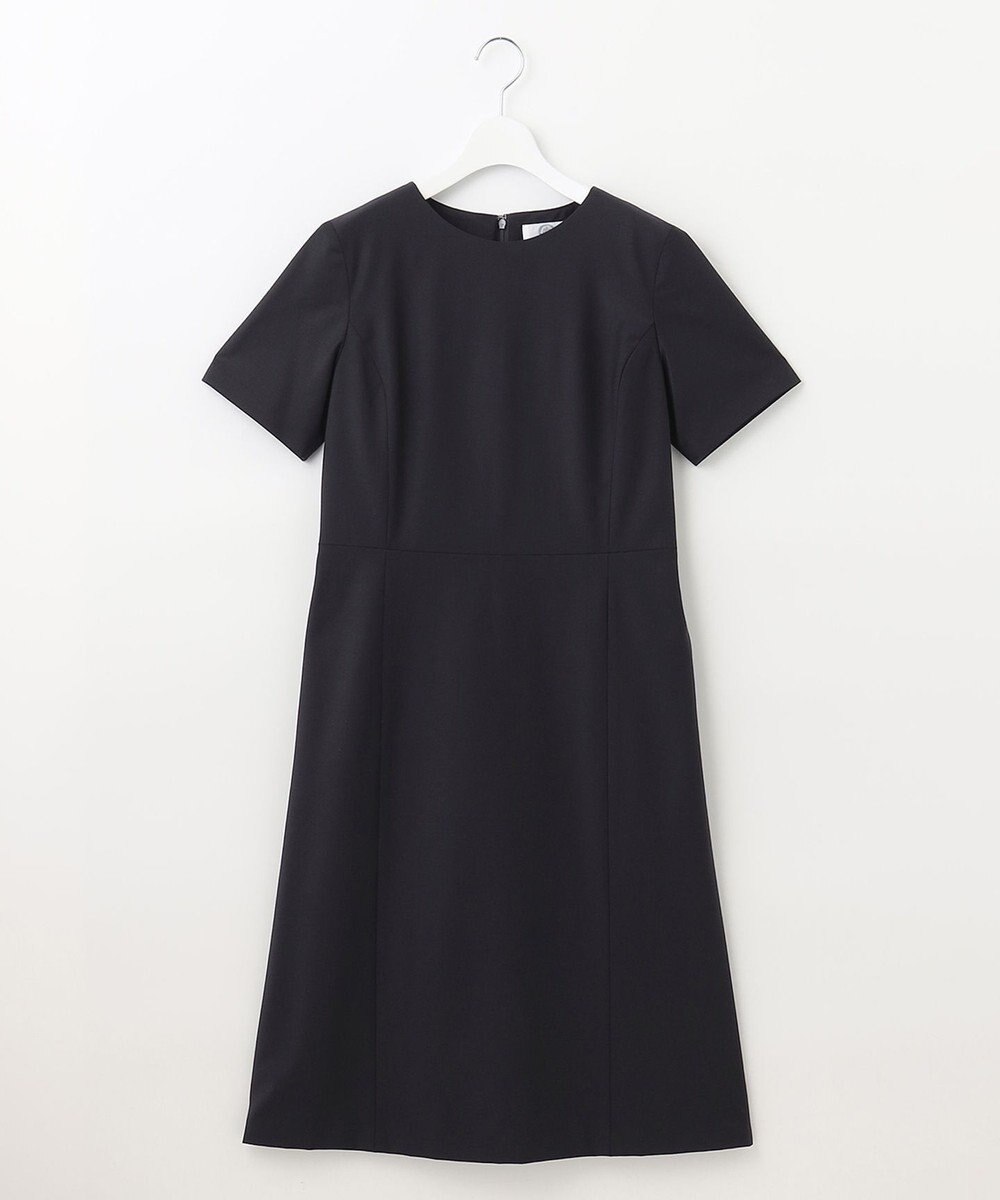 J.PRESS LADIES BAHARIYE SOLID フレアー ワンピース 