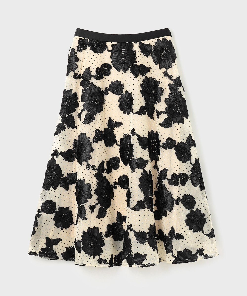 GRACE CONTINENTAL サテンコードスカート 