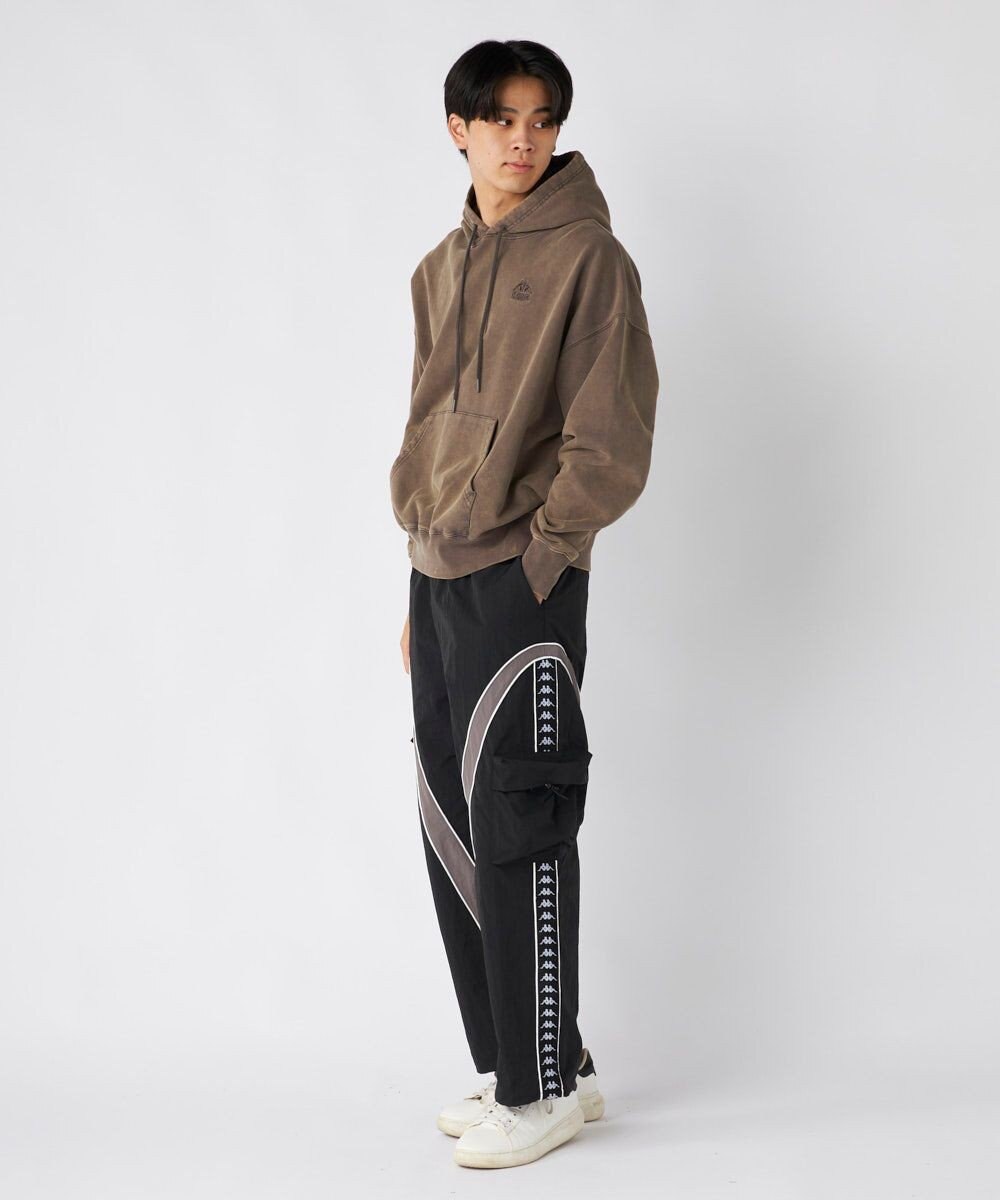 OP／FILA 【Kappa】ワイドシルエット バンダトラックパンツ 