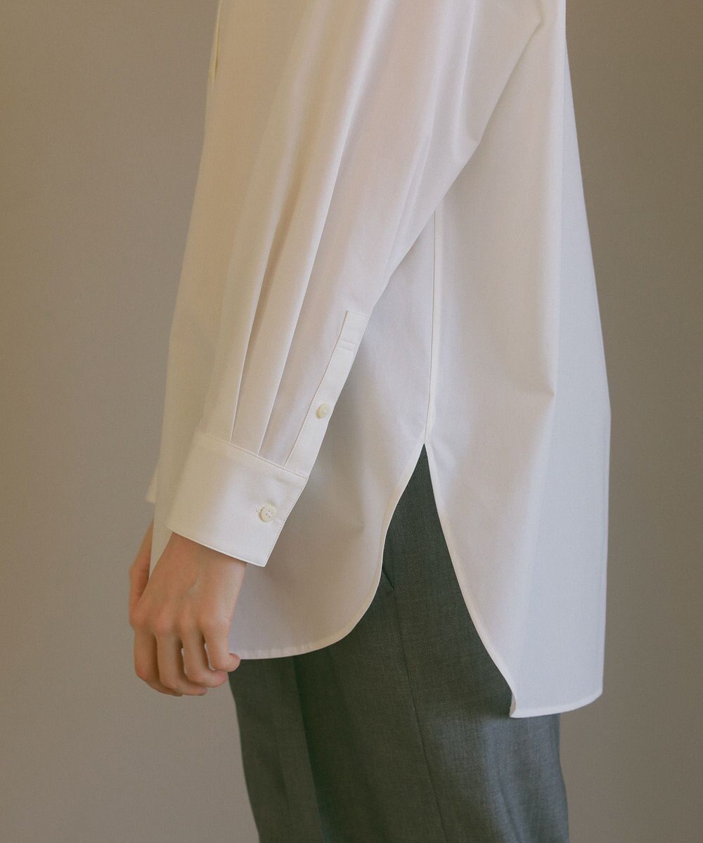 23区 【23区 | 5525gallery】コットンタイプライター オーバーシルエット シャツ 