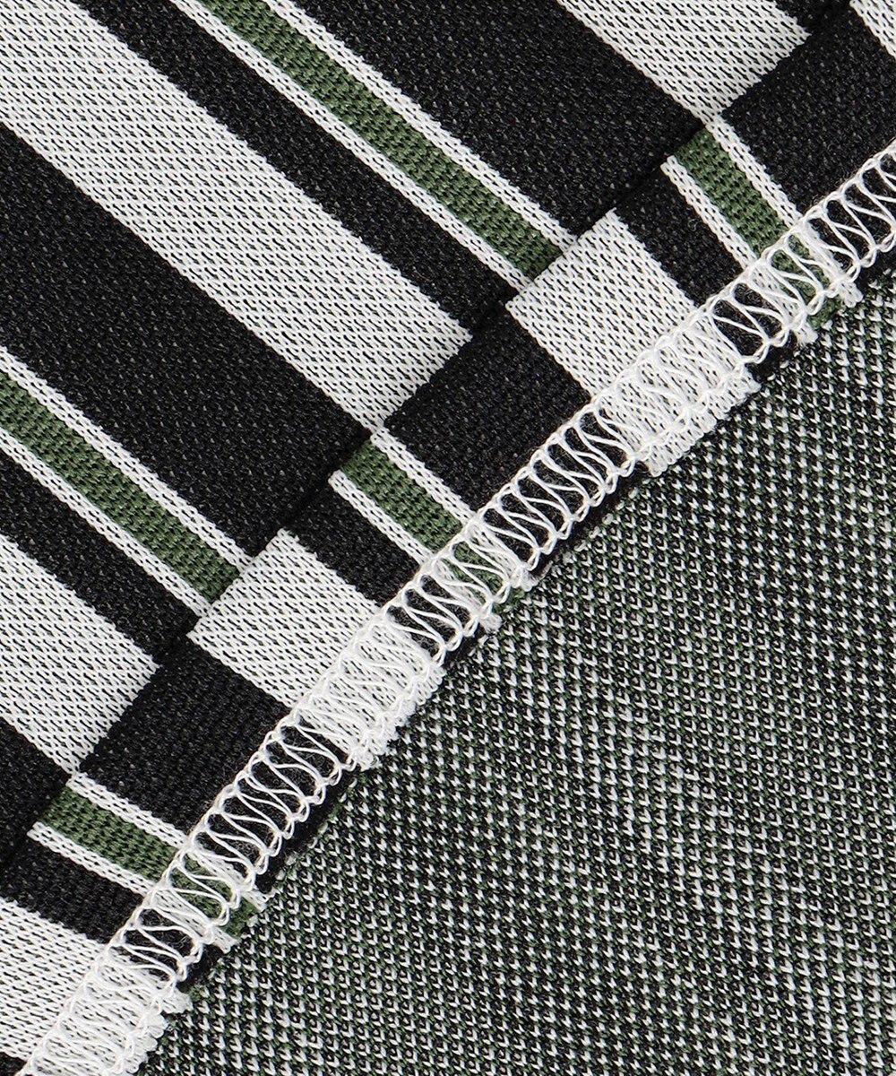 23区GOLF 【WOMEN】【吸汗速乾/ストレッチ】ストライプジャガードシャツ 