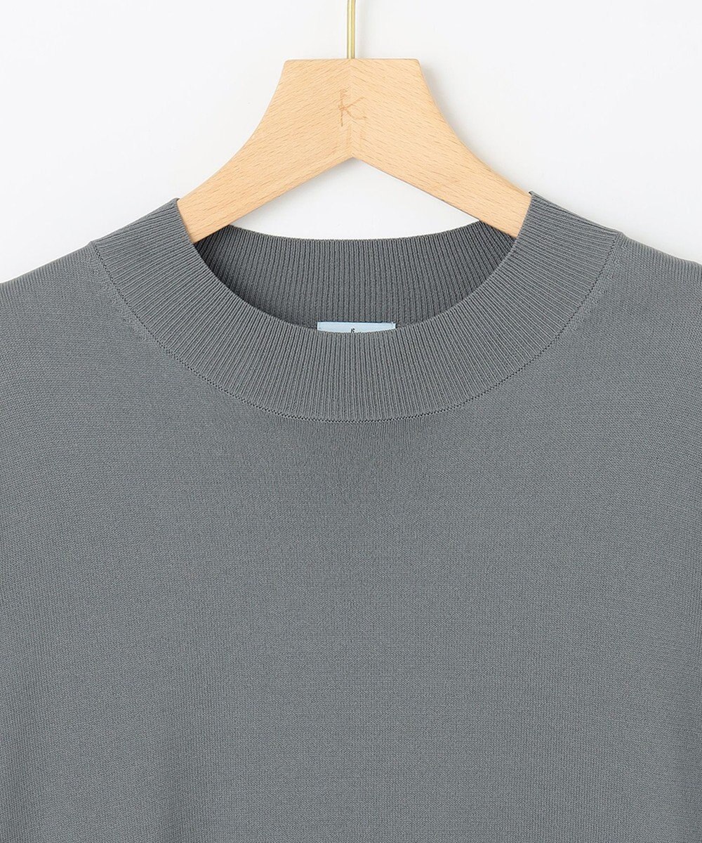 組曲 【UVケア・接触冷感・六分袖】ブラウスコンビ ティアードニット 