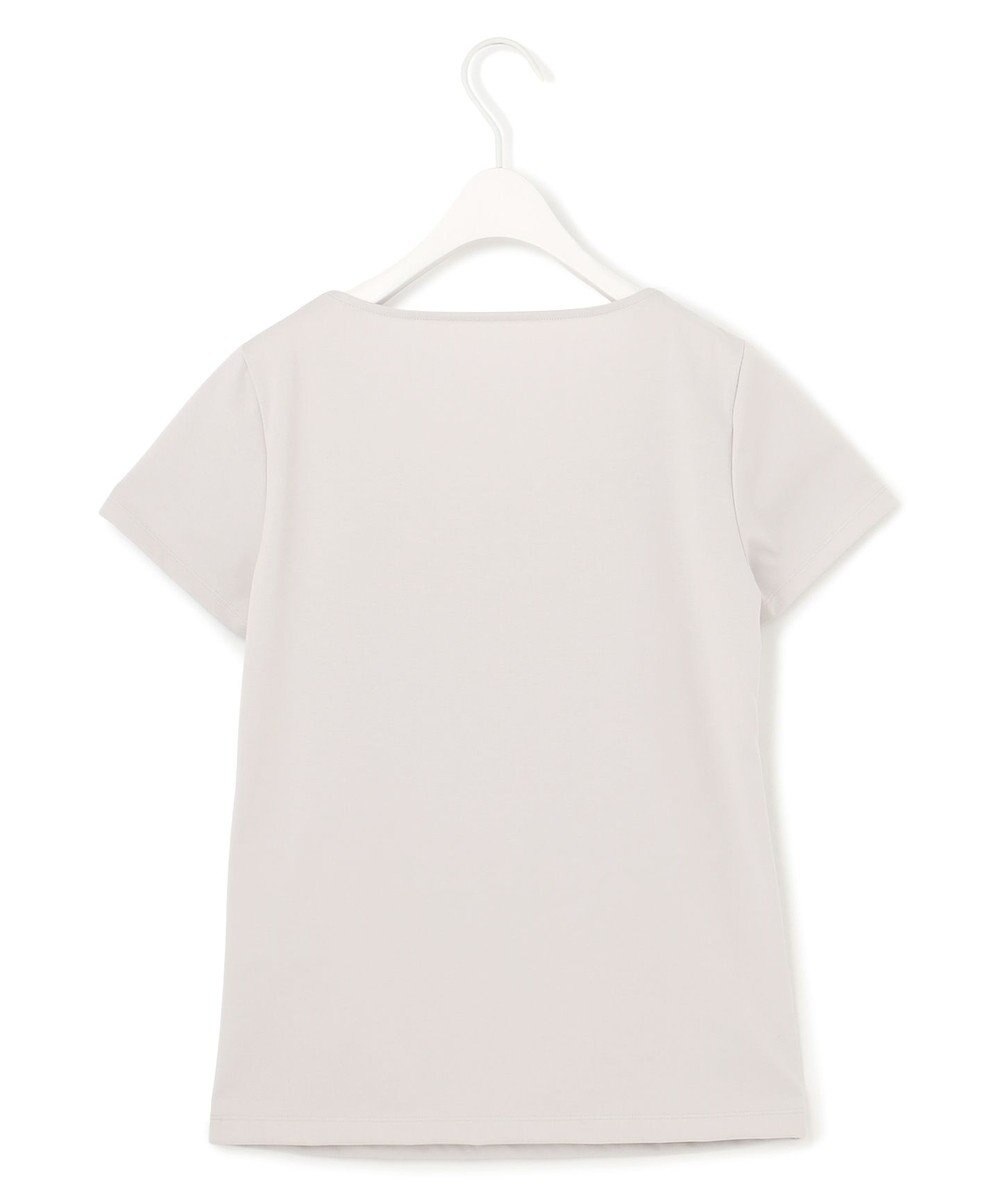 ICB 【洗える】 スーペリアジャージー Uネック半袖プルオーバー 