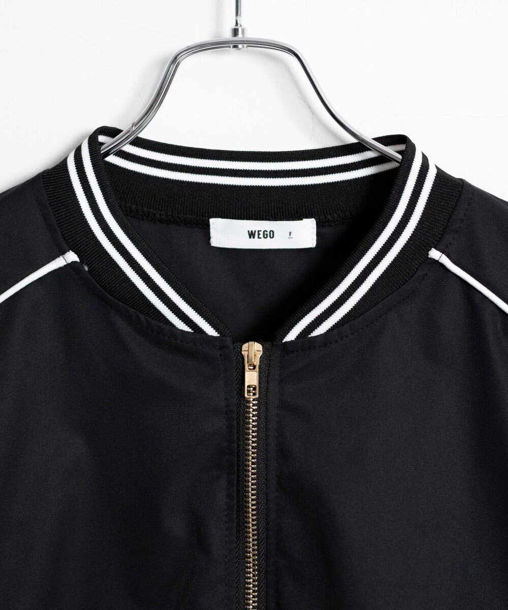 WEGO 配色デザインブルゾン 