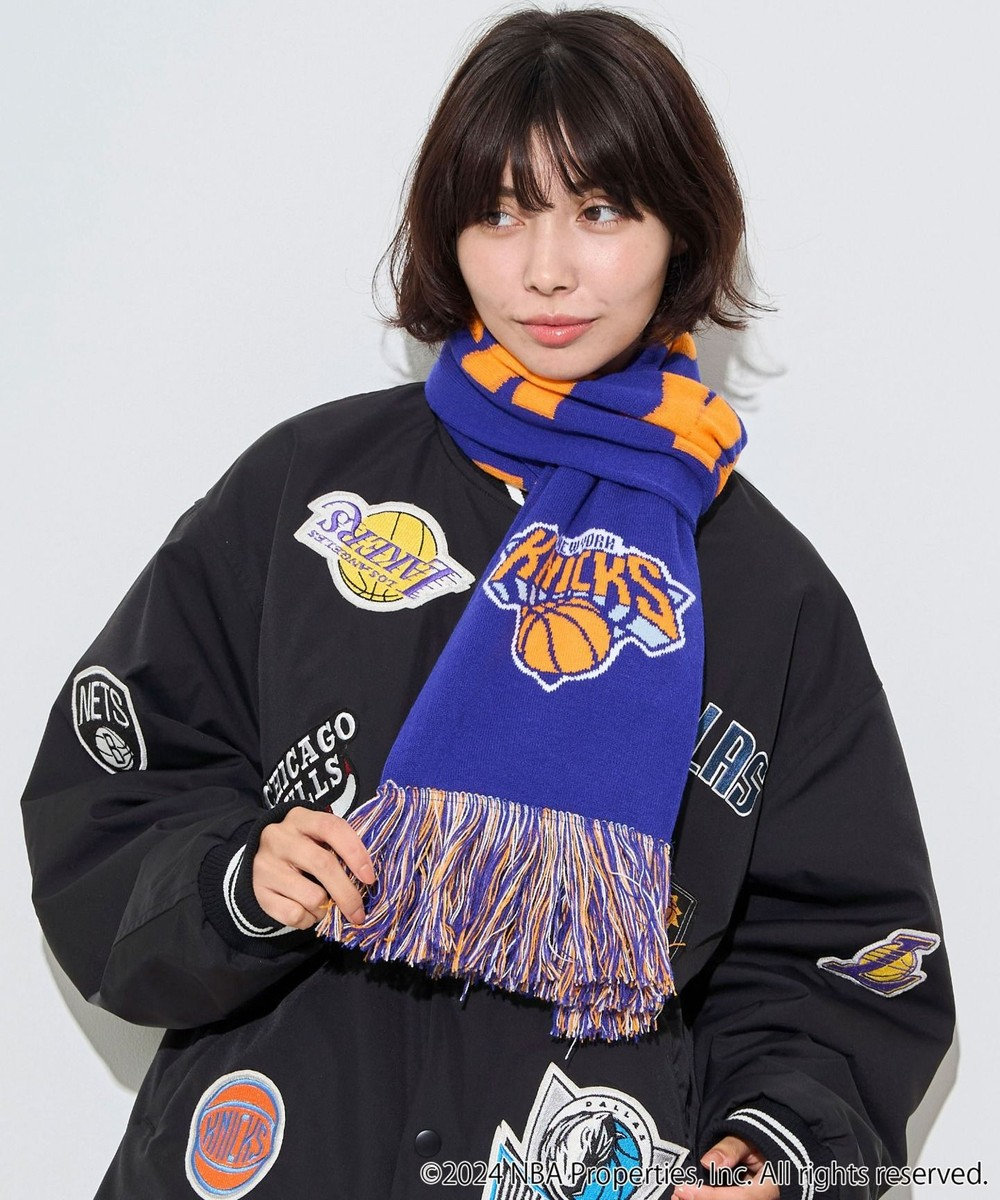 WEGO 【ユニセックス着用ITEM】別注NBA　マフラータオル ブルー