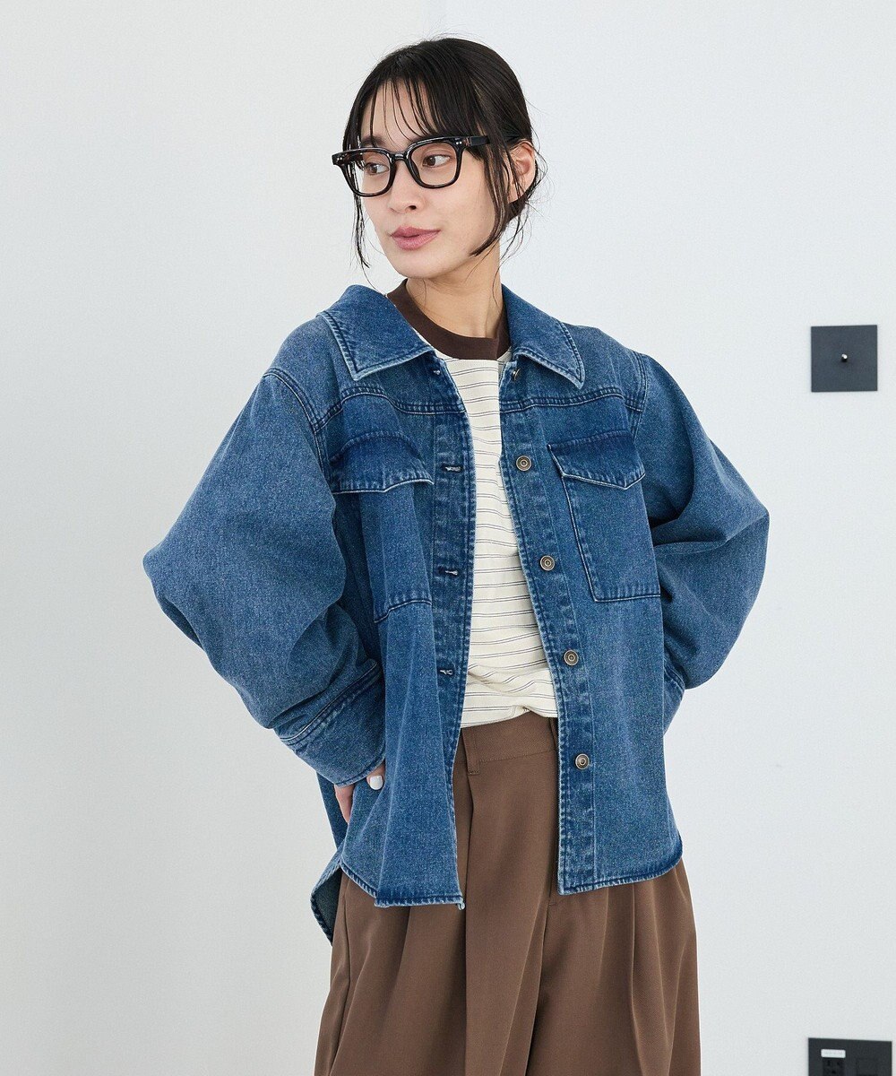 CRAFT STANDARD BOUTIQUE ワークシャツブルゾン 