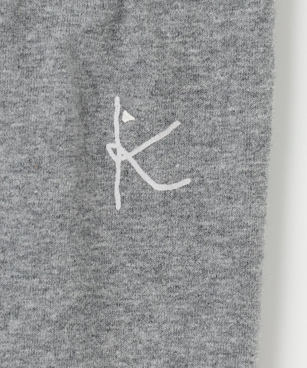 組曲 KIDS 【110-140㎝】10分丈フラワープリント レギンス 