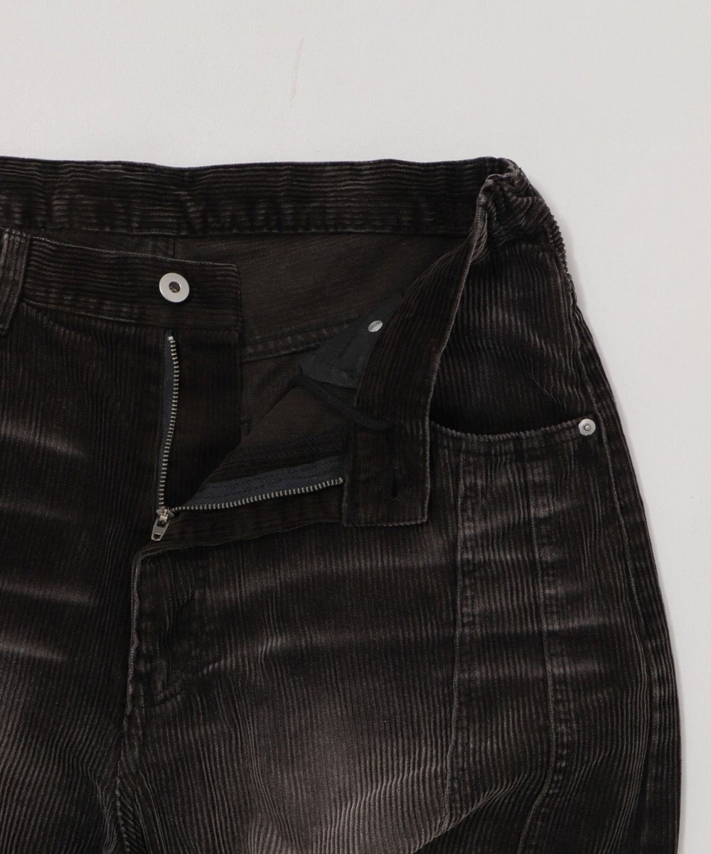 WEGO イージー3Dバレルレッグコーデュロイパンツ 
