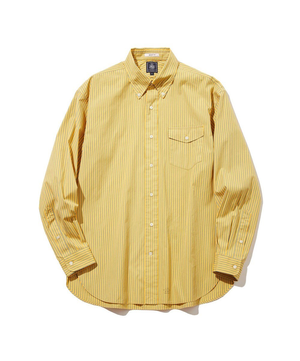 J.PRESS MEN 【J.PRESS ORIGINALS】SOKTAS Meander Garment Dye B.D. Shirt / Baggy-Fit 
