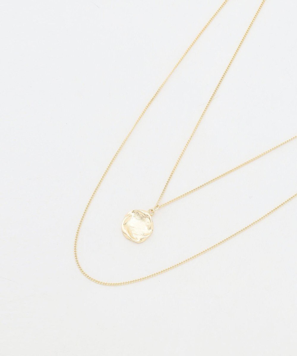 ANY ２連コインメタルネックレス 