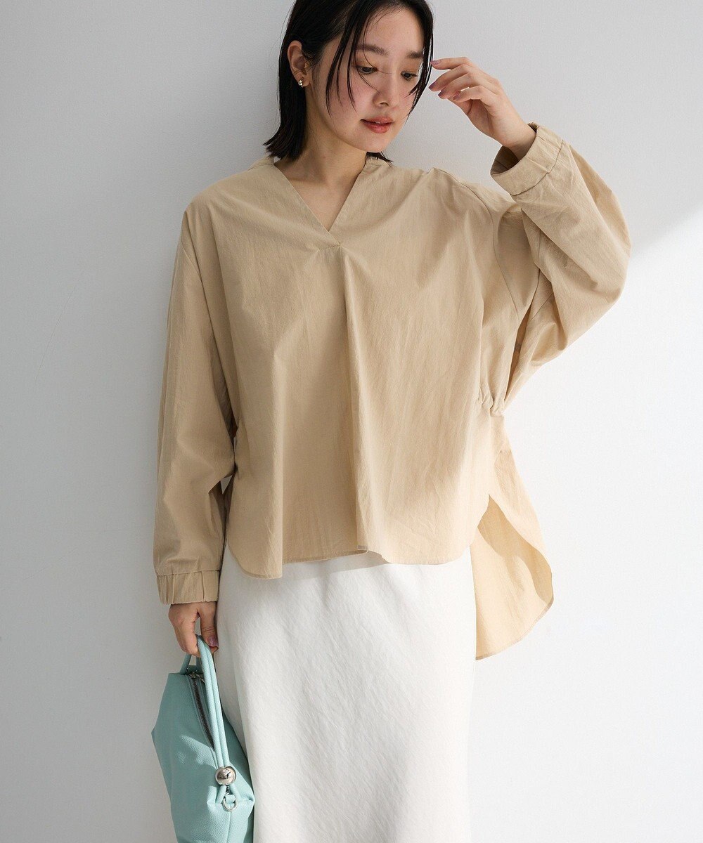 Green Parks スキッパーブラウス 