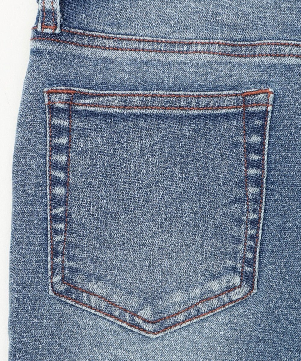 WEGO 【美脚パンツ】ストレッチフレアデニムパンツ 