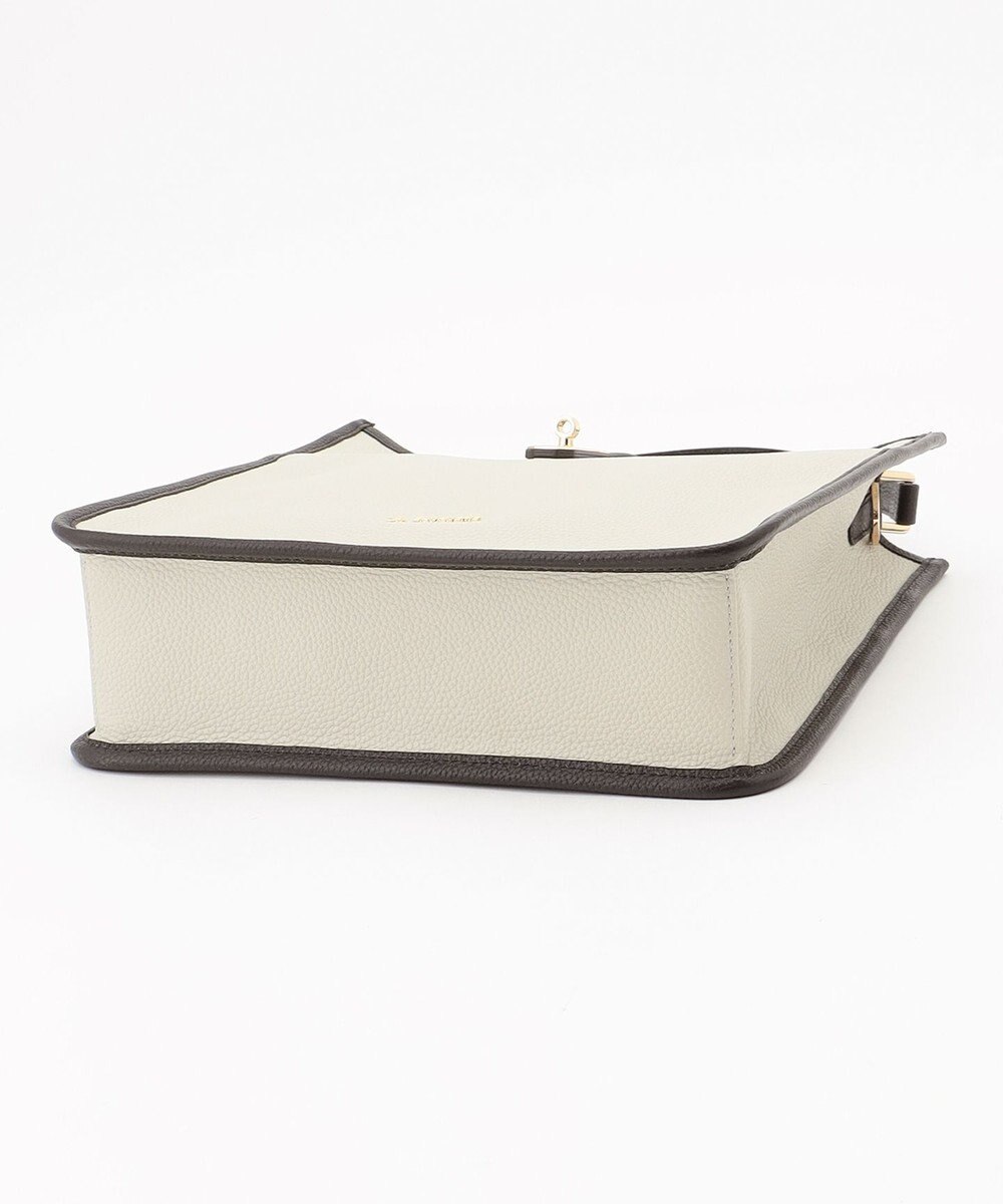 LA BAGAGERIE スクエアレザー2WAYショルダーバッグ 