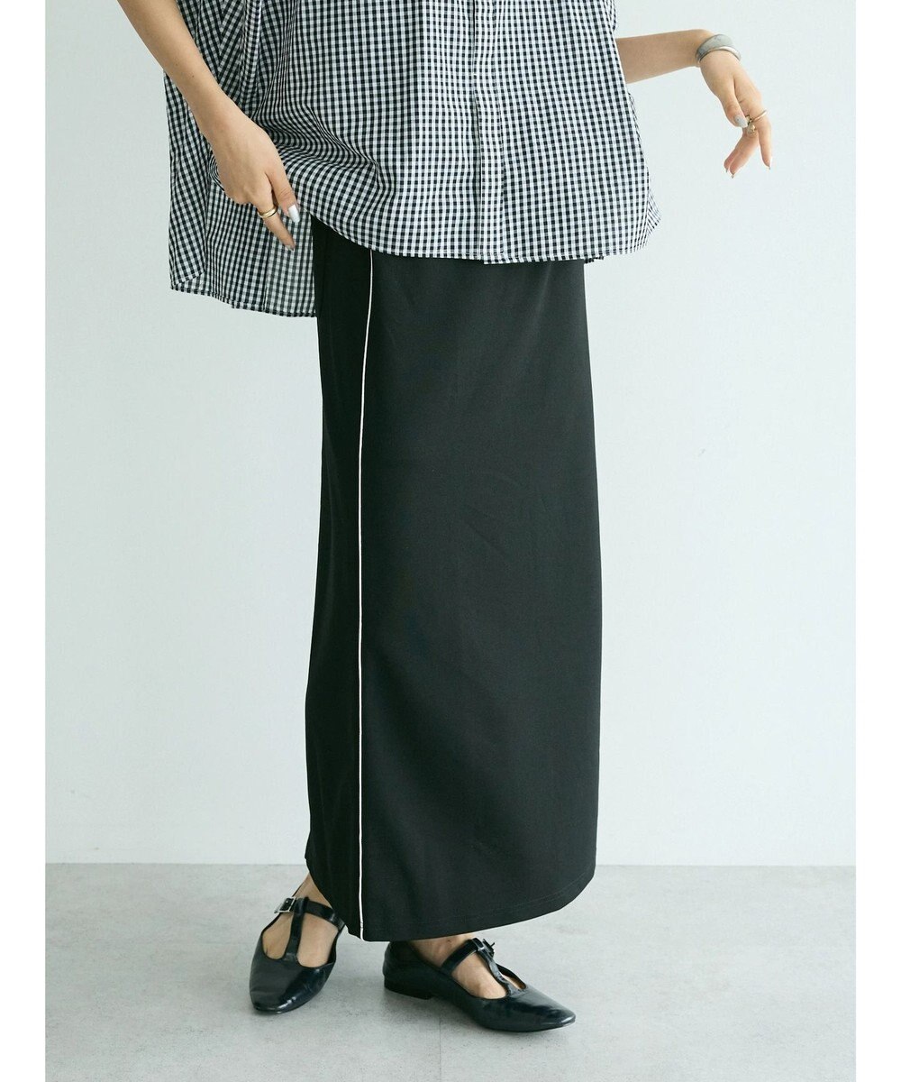 CRAFT STANDARD BOUTIQUE パイピングラインスカート 