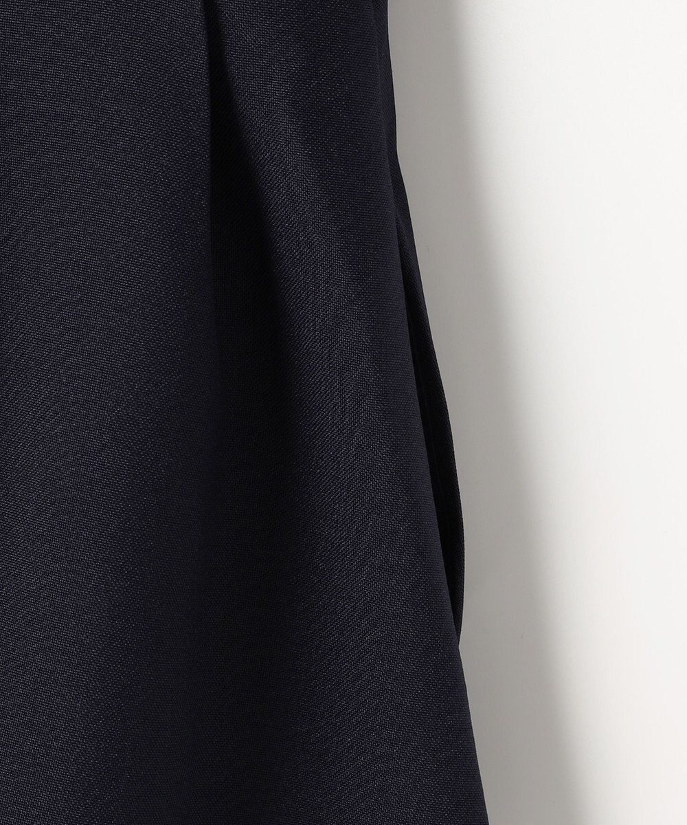 ANY KIDS 襟付き リボン 長袖ワンピース 