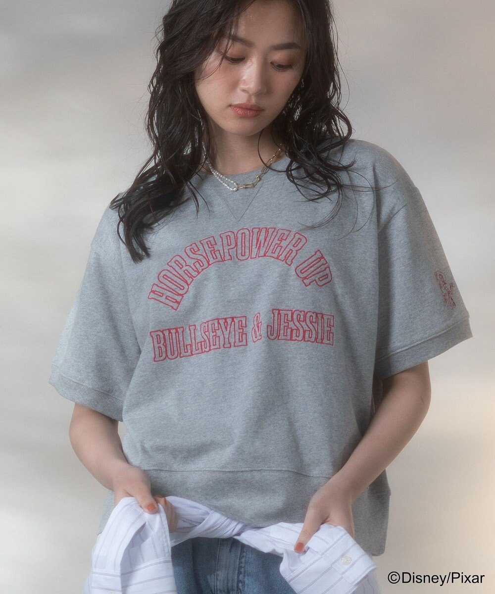 Green Parks トイストーリー／スウェット風ロゴＴシャツ 