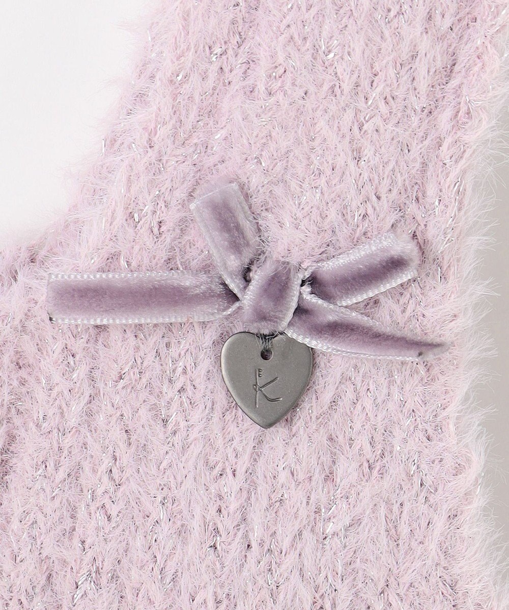 組曲 KIDS 【S-Lサイズ】シャギーニット キャミソール 