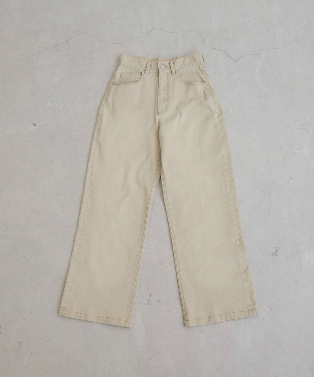 WEGO 【ANGIE VINTAGE/SMLサイズ展開】ワイドストレートデニムパンツ 