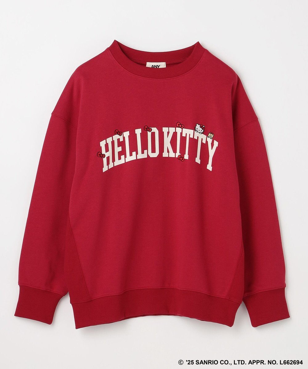 ANY 【ハローキティ×ANY】ロゴスウェット 