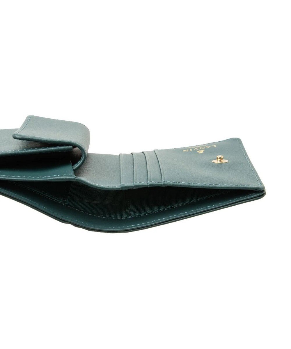 LANVIN en Bleu リュクサンブール 二つ折りコンパクト財布 
