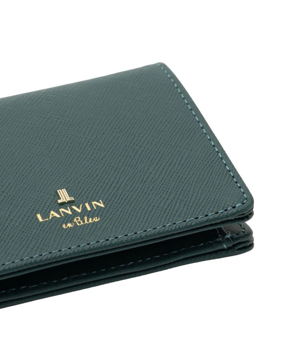 LANVIN en Bleu リュクサンブール 二つ折りコンパクト財布 