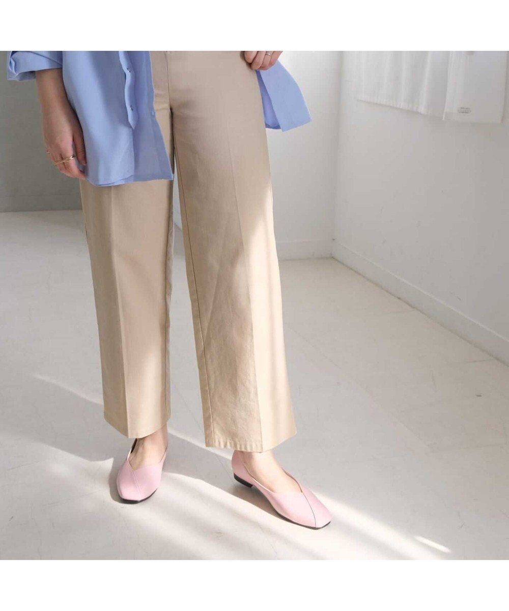 Pointer 日本製 本革Vカットパンプス 