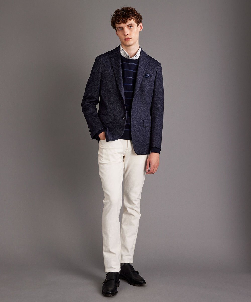 JOSEPH ABBOUD 【ストレッチ】ツィーディージャージ　ジャケット 