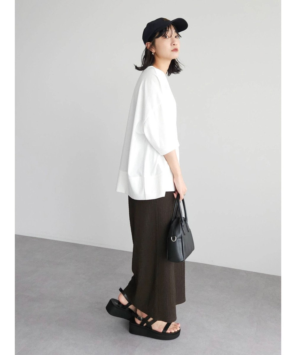 Green Parks 接触冷感裾リブＴシャツ 