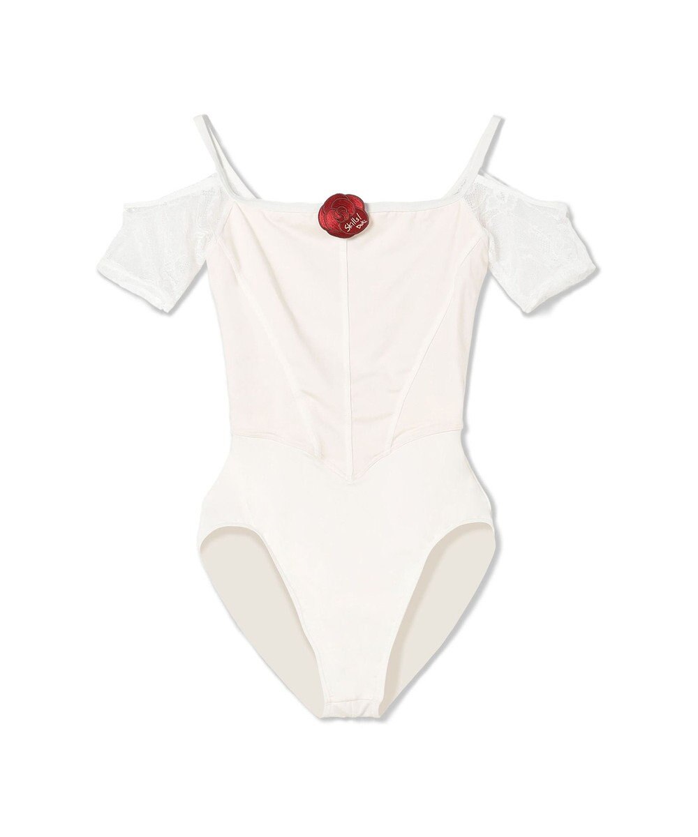 Chacott 【MADOKA SUGAI】オフショルダーレオタード 