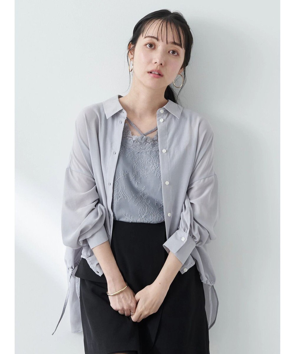 earth music&ecology シアードロストシャツ 