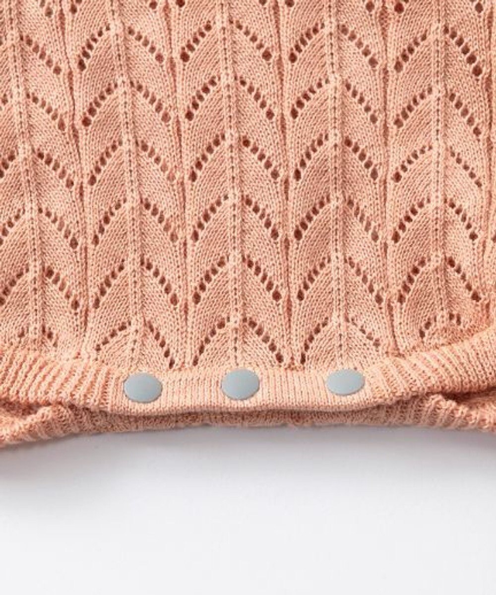 TRICOTE ヘリンボーン柄ロンパース 