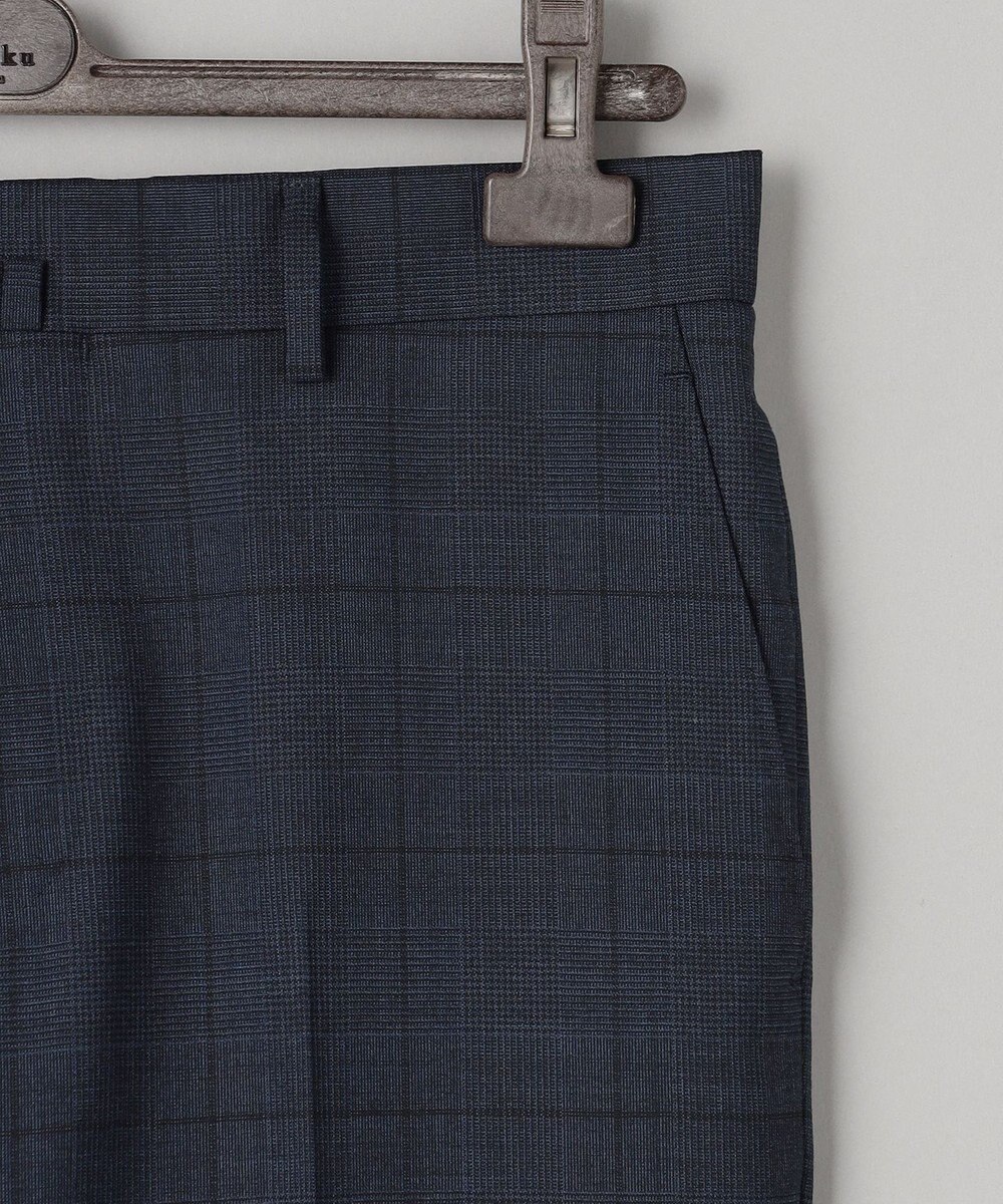 GOTAIRIKU シワになりにくい【御幸毛織/みゆきけおり】DRYSPINNER 平織スーツ_ネイビー格子 