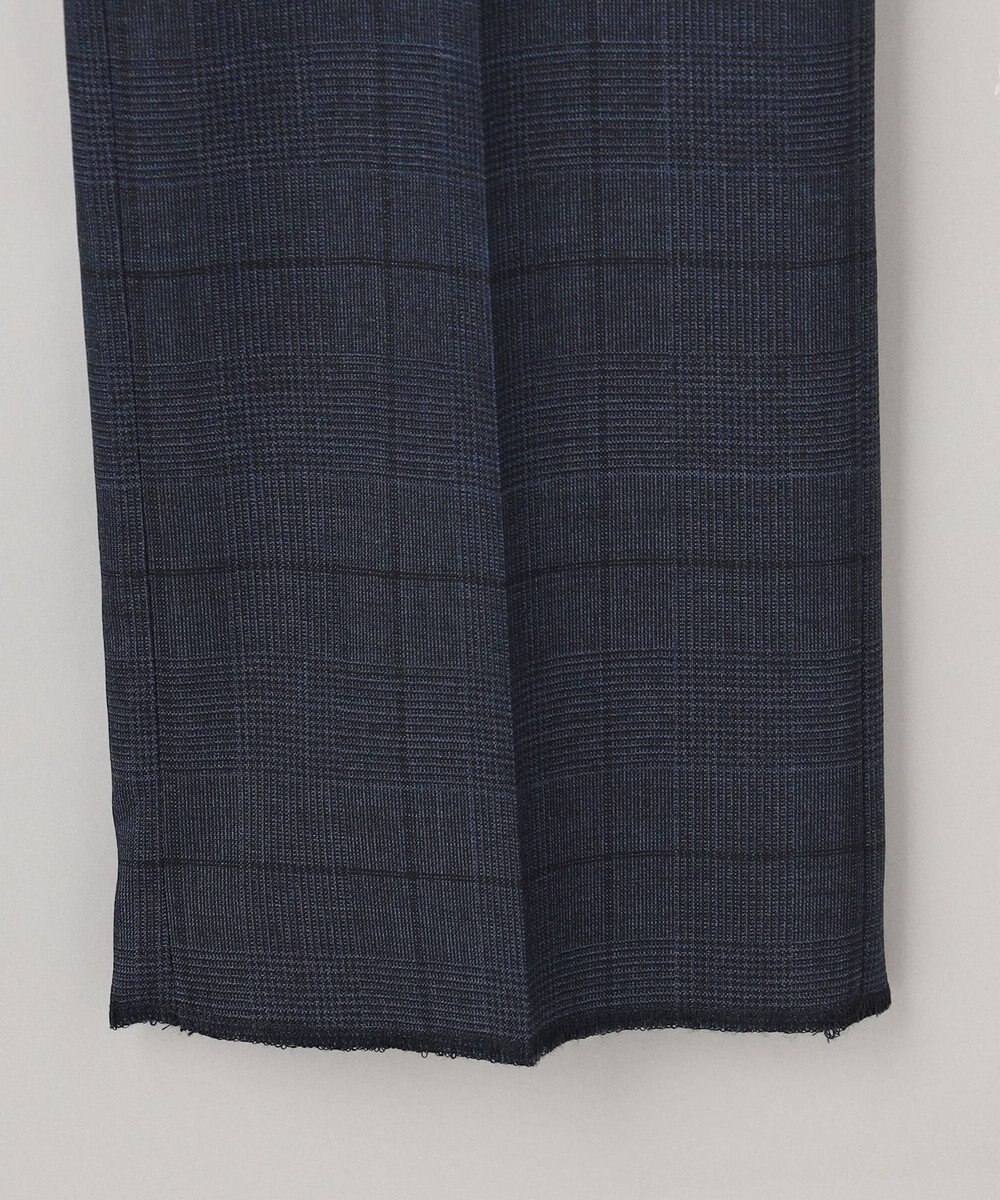 GOTAIRIKU シワになりにくい【御幸毛織/みゆきけおり】DRYSPINNER 平織スーツ_ネイビー格子 