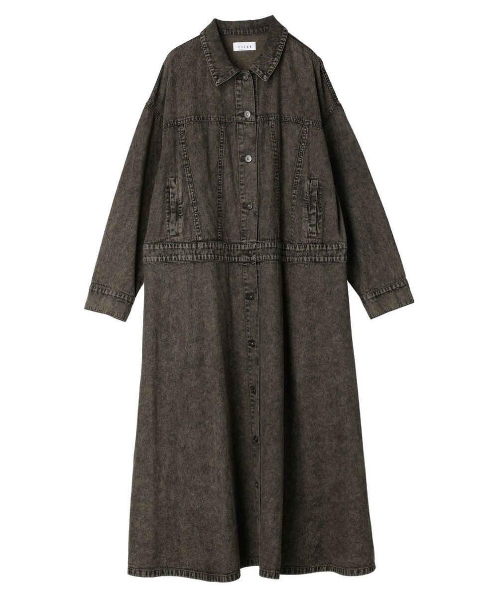 Green Parks ■ＥＳＣＡＲ　デニムジャケットワンピース 