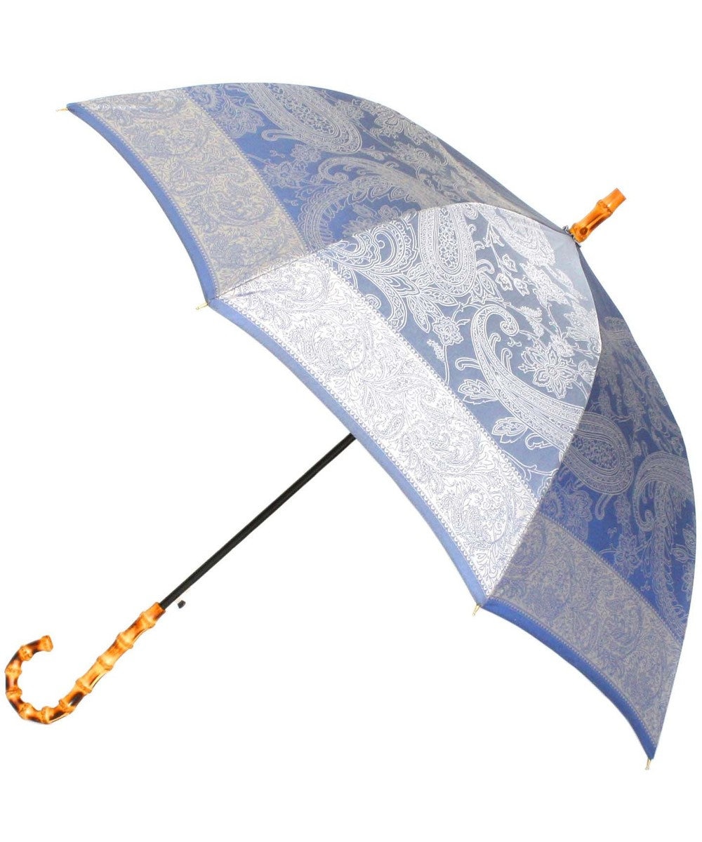 顔色を美しくする晴雨兼用雨傘新品　槇田商店  kirie  ペイズリー　晴雨兼用雨傘　傘