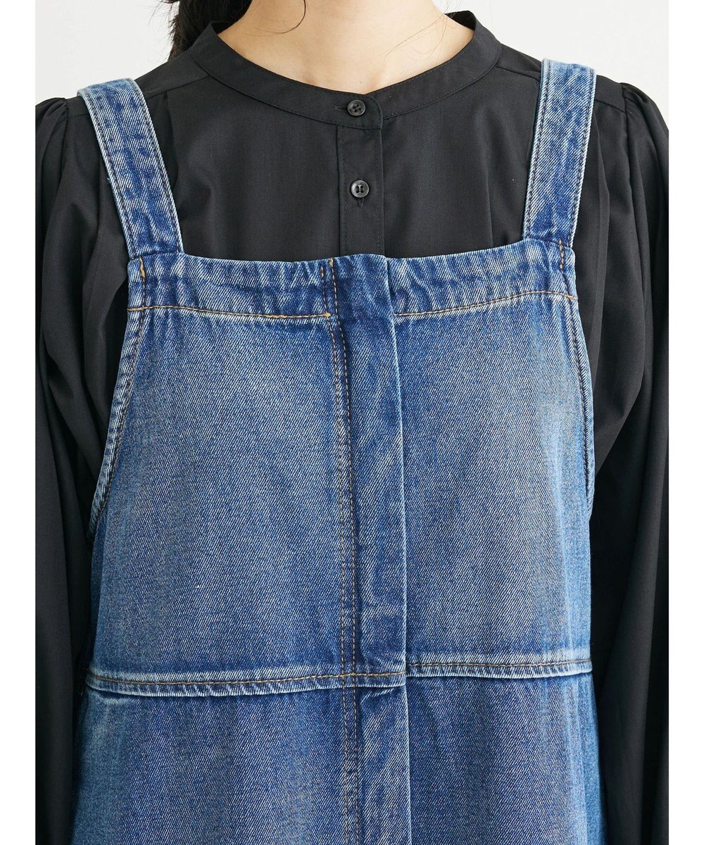 Green Parks ・ＳＵＧＡＲ　ＳＰＯＯＮ　カラーデニムジャンスカ 