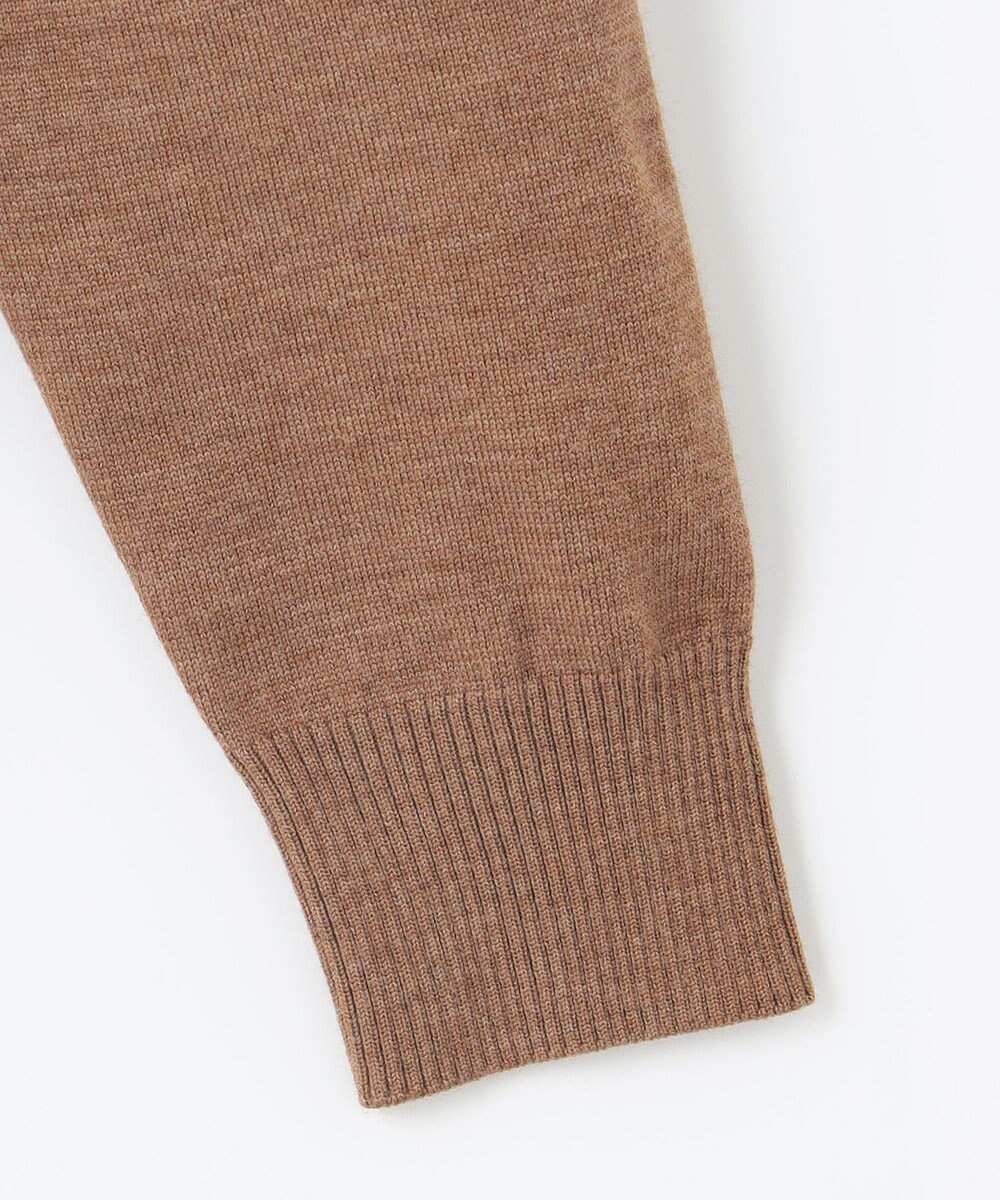 JOSEPH ABBOUD 【滑らかな肌触り/洗える】エクストラファインメリノウール ジップ ニット 