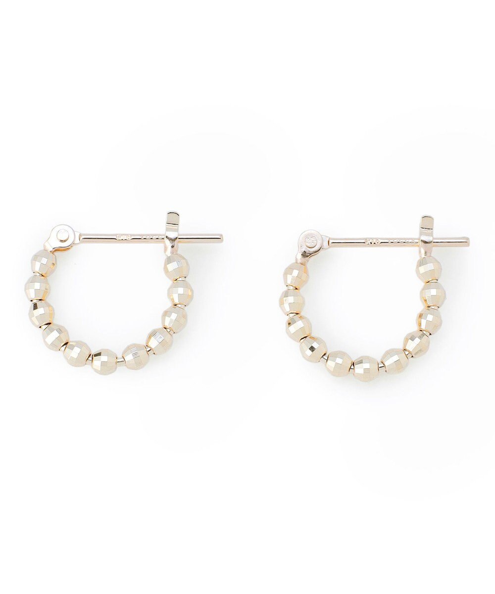 TOCCA 【WEB限定】FULL OF GLITTER PIERCED EARRINGS K10 ピアス 