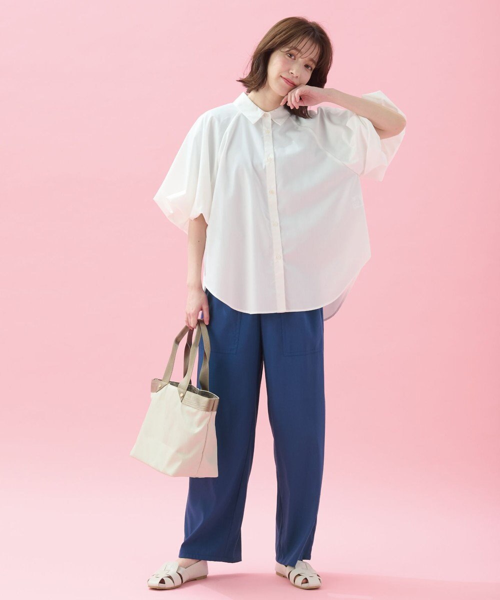 ANY 【新色追加/洗濯機可/ウエストゴム/接触冷感/UVケア/6色展開】清涼リラックスパンツ 