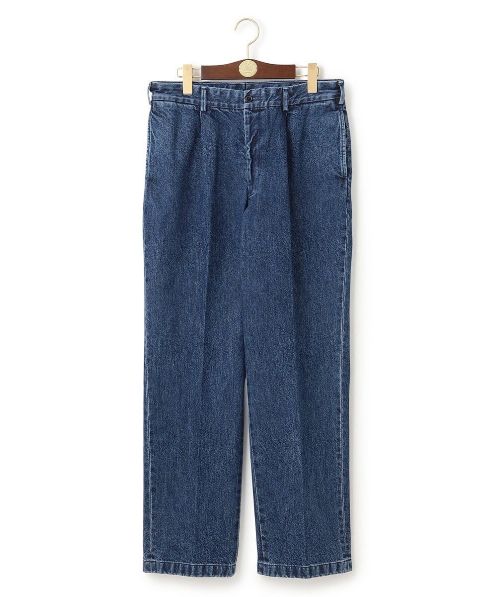 J.PRESS MEN 【J.PRESS ORIGINALS】SHIOTA DENIM Piped Stem１tuck  / Made in Japan 