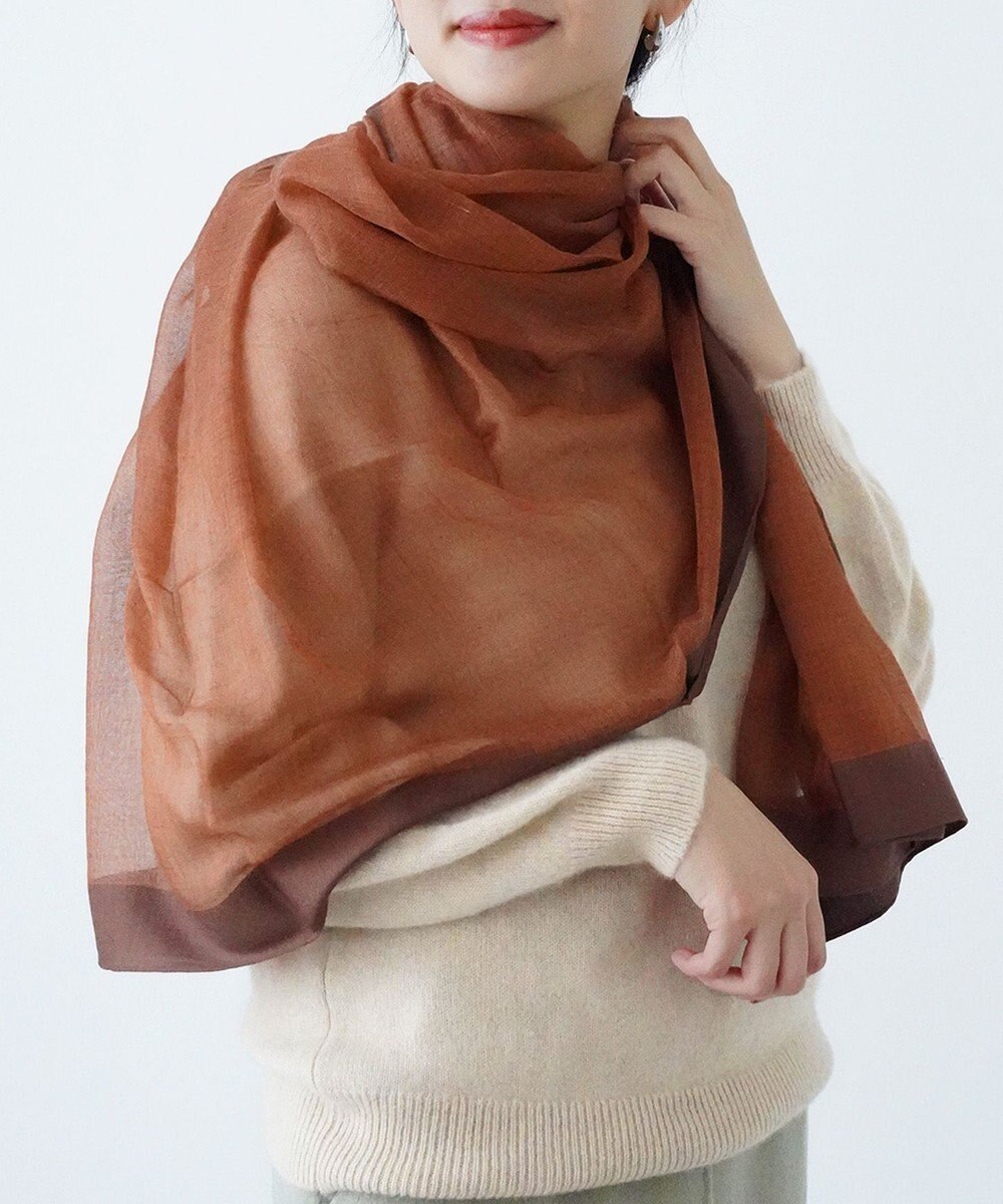 muto frame シルクカシミヤストール 