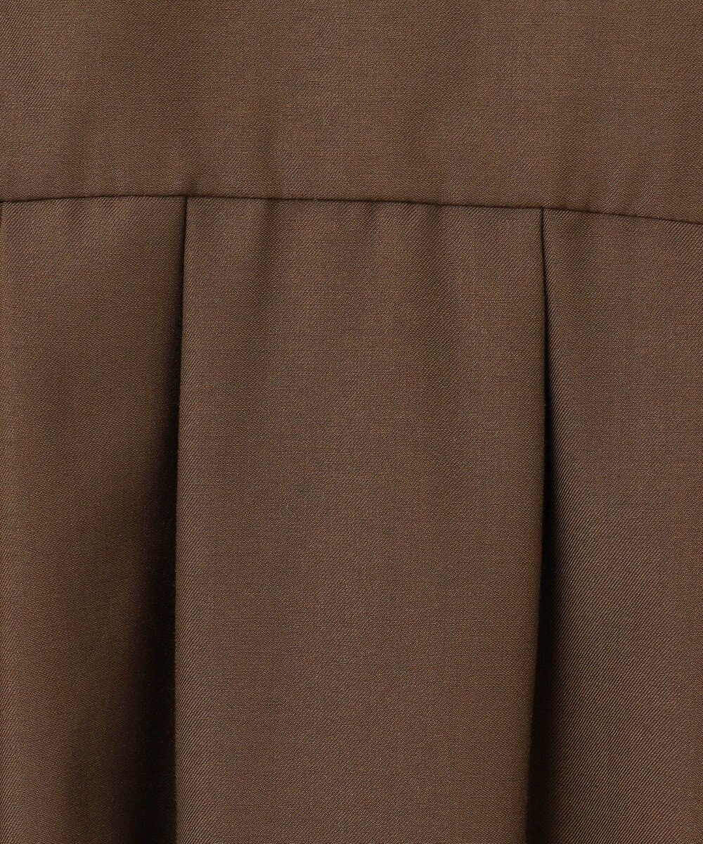 GRACE CONTINENTAL タックフレアロングワンピース 