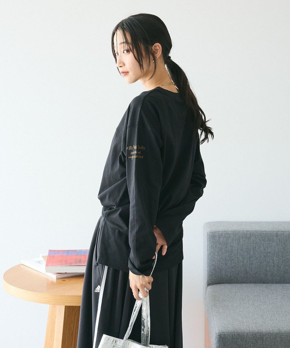 CRAFT STANDARD BOUTIQUE ワンポイント刺繍長袖チュニック 