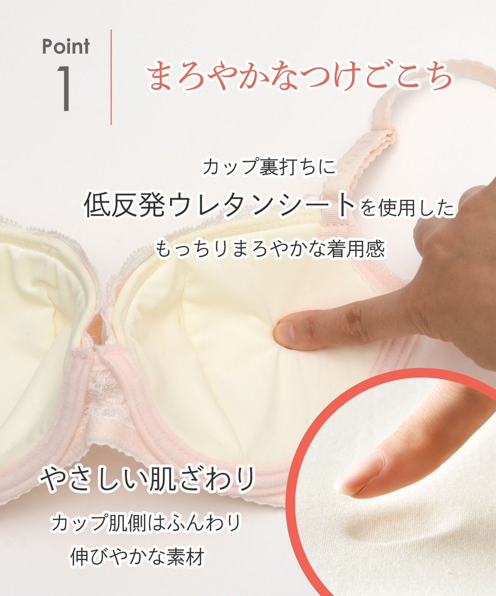 Wing 【ナチュラルフィットブラ】 自然なまる胸シルエット もっちりふんわり触感 KB2020 ウイング／ワコール 