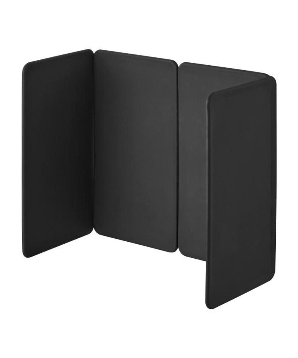 tower マグネットレンジガード タワー 4枚パネル ブラック 