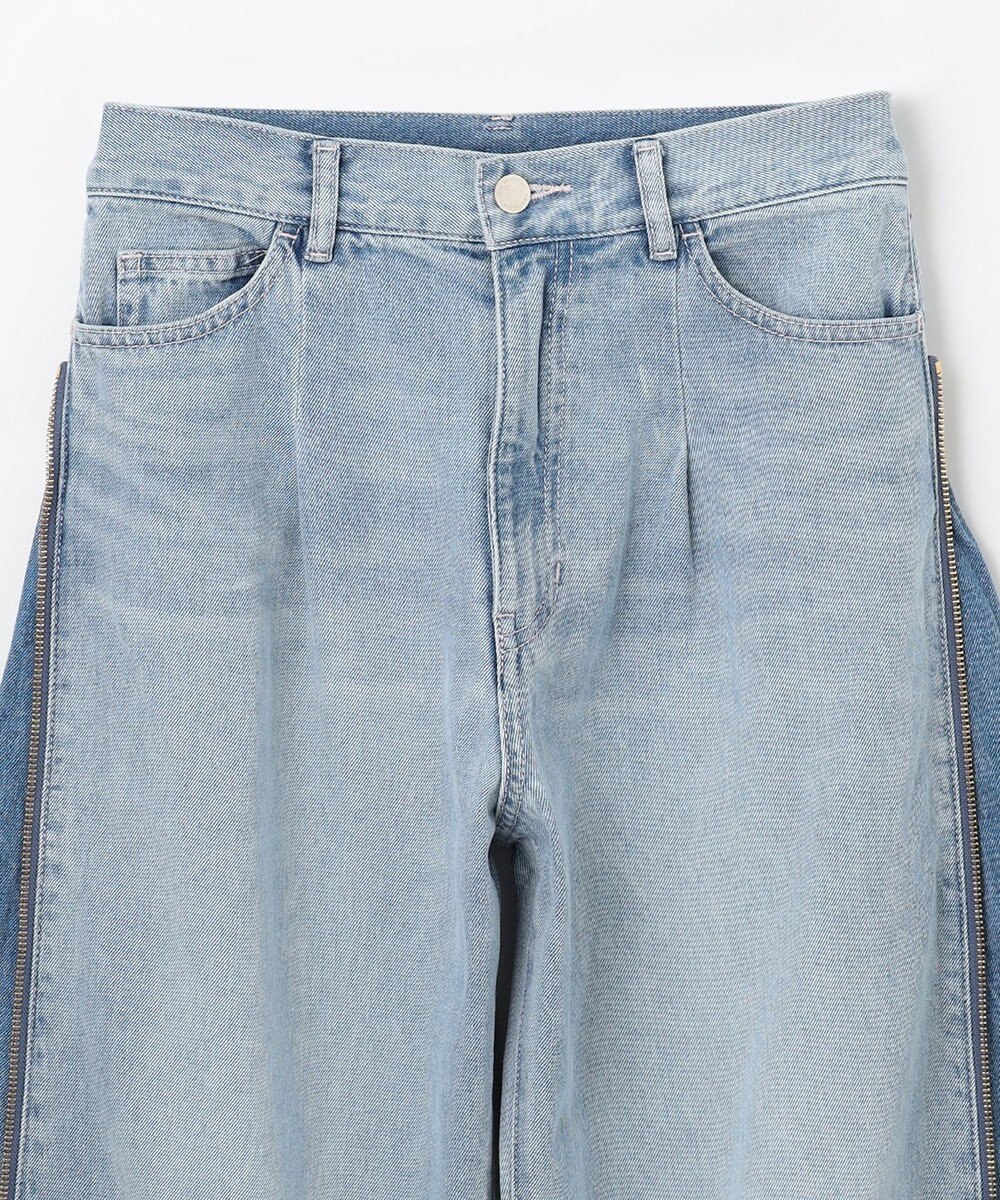 GRACE CONTINENTAL サイドジップデニムパンツ 