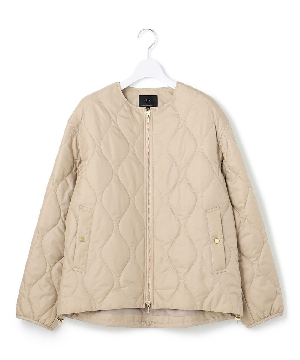 23区 中綿パディング コンパクト アウター 