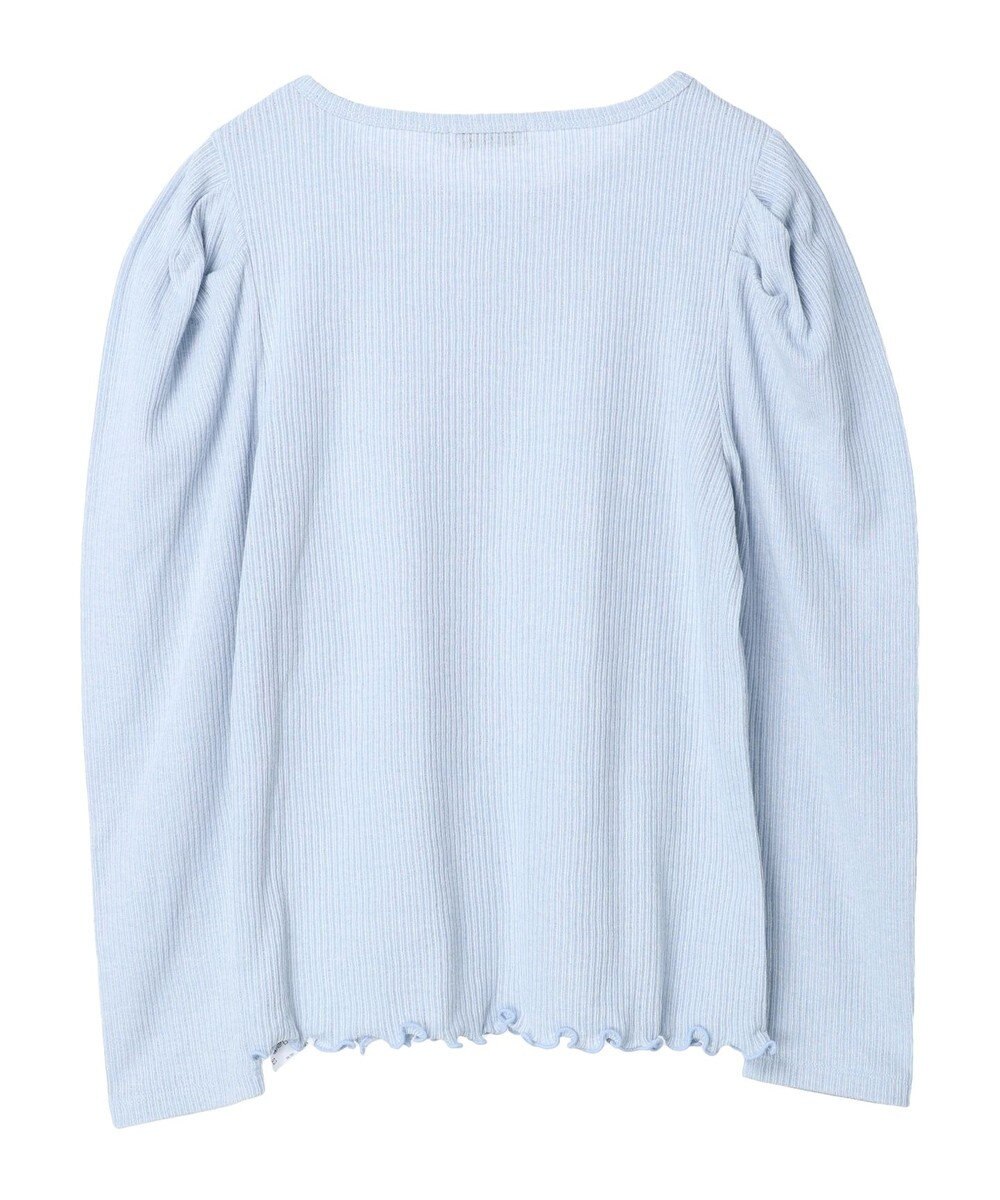 earth music&ecology パフスリーブクレープリブインナー 